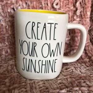 Rae Dunn mug create your own sunshine